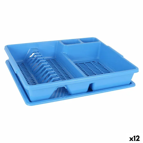 Сушилка для мойки Tontarelli SCOLAP Синий 47 x 38 x 8,5 cm (12 штук)