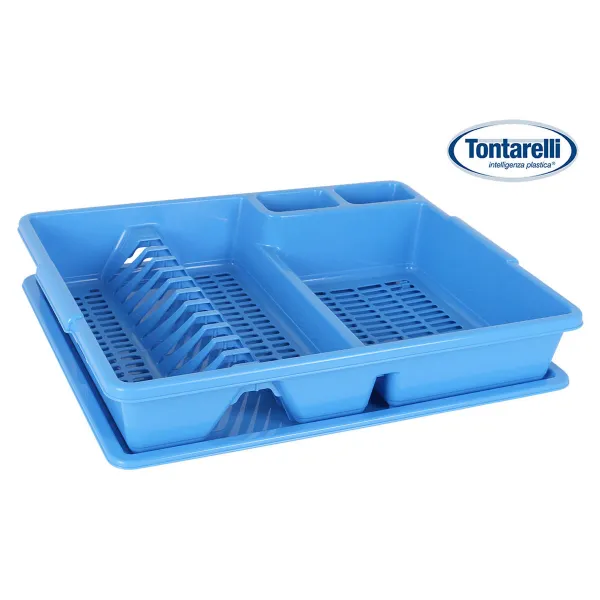 Сушилка для мойки Tontarelli SCOLAP Синий 47 x 38 x 8,5 cm (12 штук)
