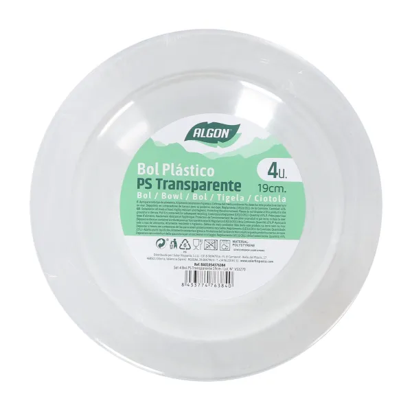 Rinkinys užkandžiams Algon 19 cm 4 Dalys (24 vnt.)