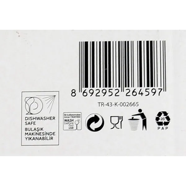 Stiklinių rinkinys LAV Gaia 415 ml 6 Dalys (8 vnt.)