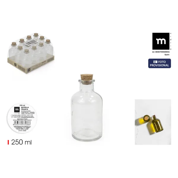 Стеклянная бутылка La Mediterránea 0,25 L (36 штук)
