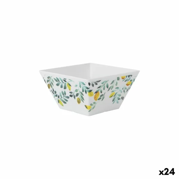 Užkandžių indai La Mediterránea Citrinos 13 x 13 x 7 cm (24 vnt.)
