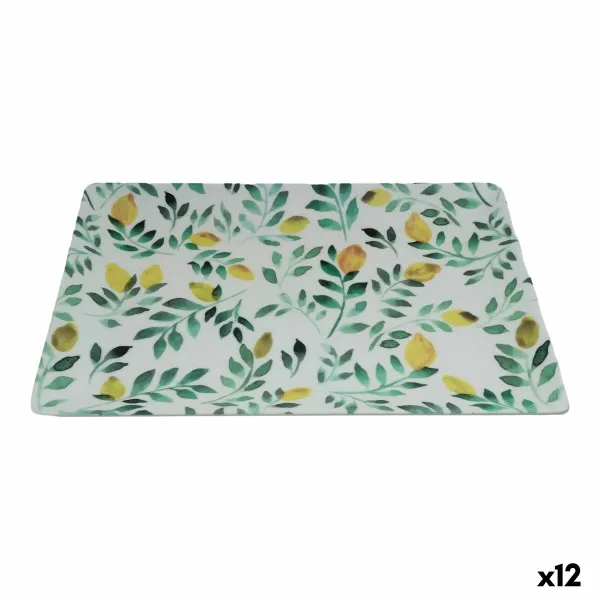 Užkandžių dėklas La Mediterránea Citrinos 30 x 20 x 2,5 cm (12 vnt.)