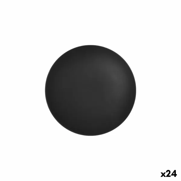 Глубокое блюдо La Mediterránea Чёрный 21 x 5,3 cm (24 штук)