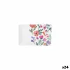 поднос для закусок La Mediterránea Цветы 20 x 13 x 2 cm (24 штук)
