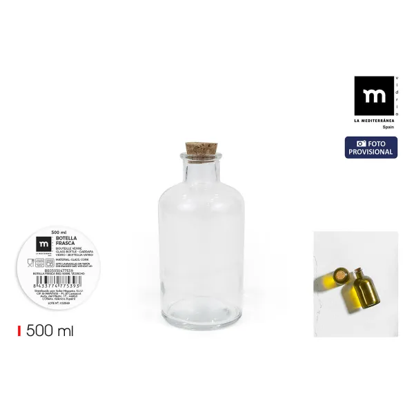 Стеклянная бутылка La Mediterránea 500 ml 0,5 L (16 штук)