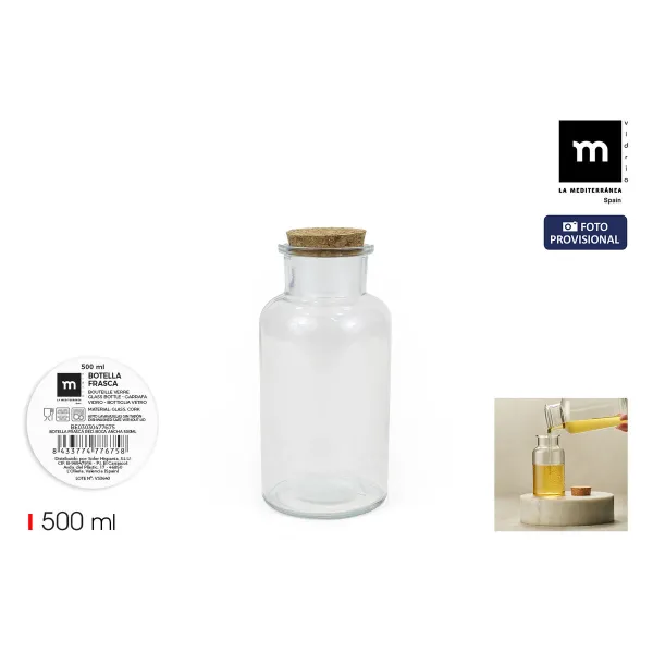 Стеклянная бутылка La Mediterránea 500 ml 0,5 L (16 штук)