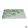 Užkandžių dėklas La Mediterránea Citrinos 25 x 15 x 2 cm (12 vnt.)