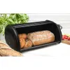 Breadbasket Quttin Black Metal 43,5 x 27,5 x 18,5 cm (3 Units)