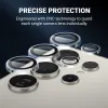 Crong Lens Ring - Tempered Glass for Samsung Galaxy S24 Ultra Camera Lens (Transparent)