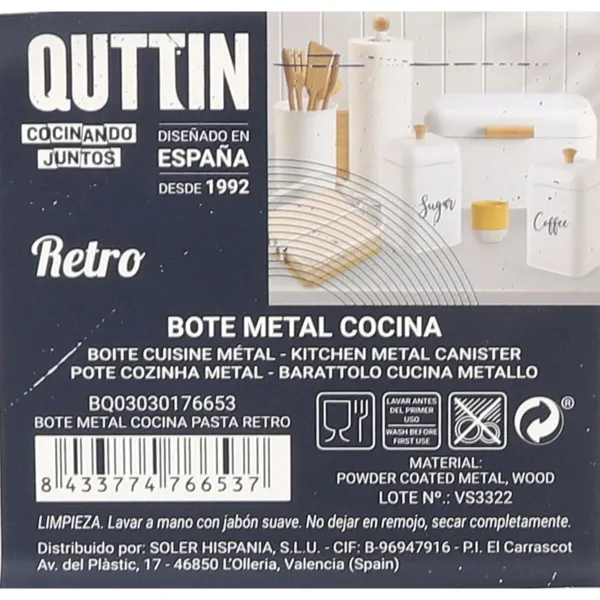 Purkki Quttin PASTA (12 osaa)