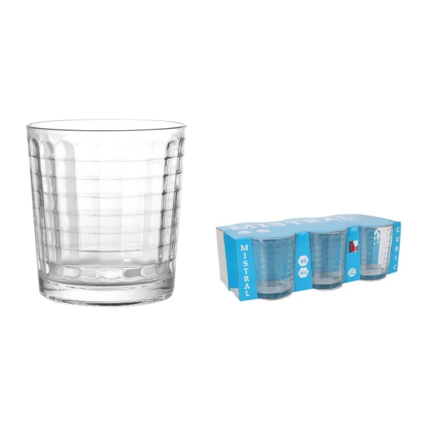 Stiklinių rinkinys La Mediterránea Mistral cubic 6 Dalys (12 vnt.)