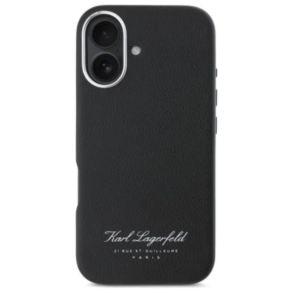 Karl Lagerfeld Hotel RSG - Case for iPhone 16 (black)