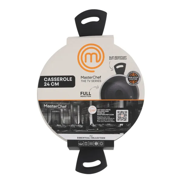 Kastrul kaanega MasterChef 24 cm (4 Ühikut)