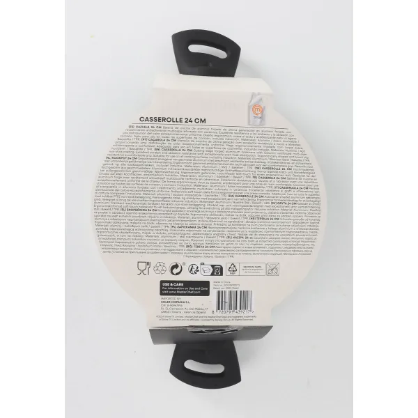 Puodas su dangčiu MasterChef 24 cm (4 vnt.)