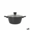 Puodas su dangčiu MasterChef 28 cm (4 vnt.)
