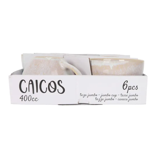 Puodelis La Mediterránea Caicos 400 ml (24 vnt.)