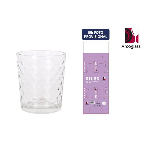 Ūdens glāze La Mediterránea Silex diamants 4 Daudzums (6 gb.)