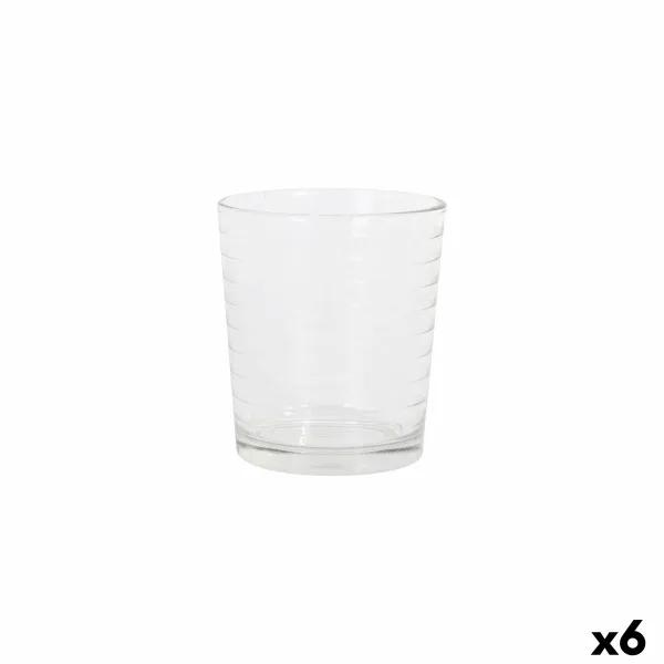 Set of glasses La Mediterránea Silex aros 4 Pieces (6 Units)
