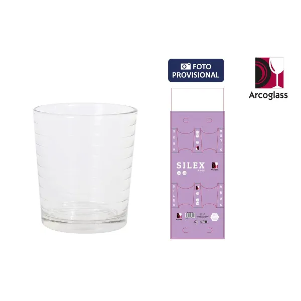 Stiklinių rinkinys La Mediterránea Silex aros 4 Dalys (6 vnt.)
