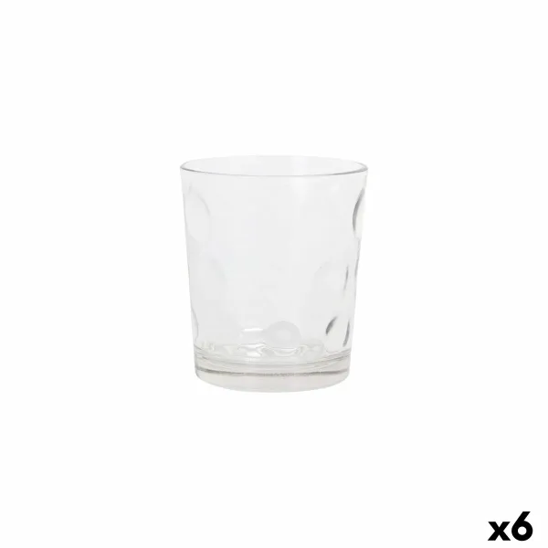 Set of glasses La Mediterránea Silex sirkel 4 Pieces (6 Units)