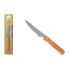 Gaļas Nažu Komplekts Inde NATURA Brūns Sudrabains 10,5 cm 4 Daudzums (12 gb.)