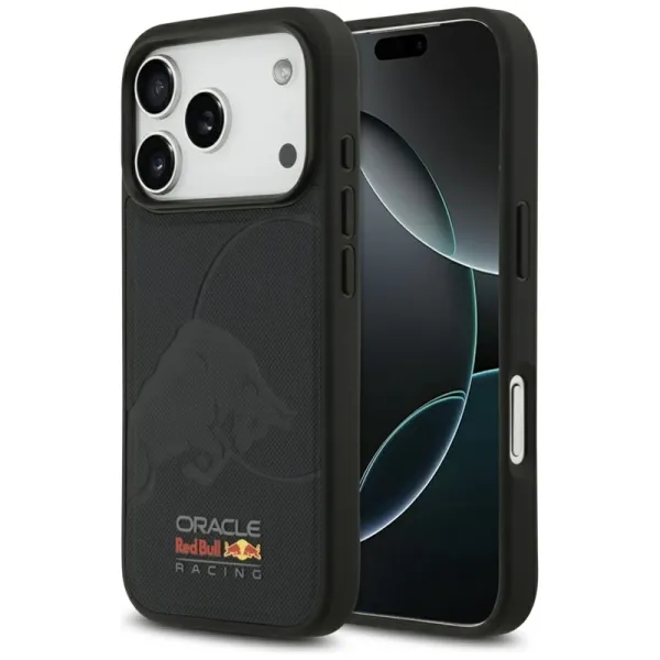 Red Bull Meshed Debossed Bull MagSafe - iPhone 17 Pro Case (Navy Blue)