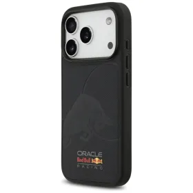 Red Bull Meshed Debossed Bull MagSafe - iPhone 17 Pro Case (Navy Blue)