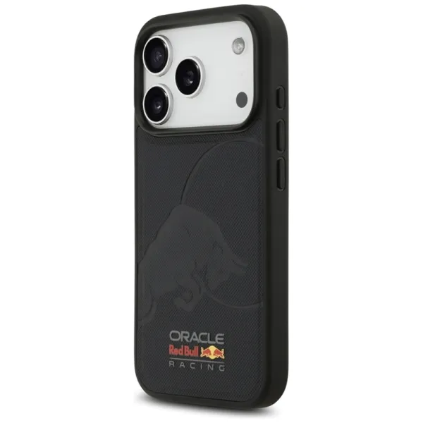 Red Bull Meshed Debossed Bull MagSafe - iPhone 17 Pro Case (Navy Blue)