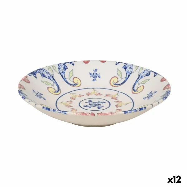 Deep Plate La Mediterránea Centennial Ø 22 cm (12 Units)