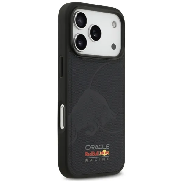 Red Bull Meshed Debossed Bull MagSafe - iPhone 17 Pro Case (Navy Blue)