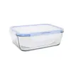 Герметичная коробочка для завтрака LAV Серый Прозрачный 1,2 L (12 штук)