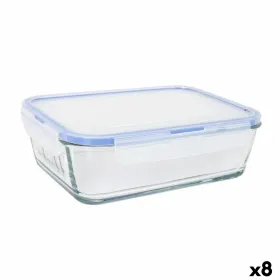 Герметичная коробочка для завтрака LAV Серый Прозрачный 1,9 L (8 штук)