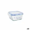 Герметичная коробочка для завтрака LAV Синий Прозрачный 375 ml (12 штук)