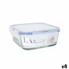 Герметичная коробочка для завтрака LAV Синий Прозрачный 1,15 L (8 штук)