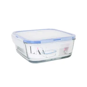Герметичная коробочка для завтрака LAV Синий Прозрачный 1,15 L (8 штук)