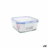 Герметичная коробочка для завтрака LAV Синий Прозрачный 0,72 l (12 штук)