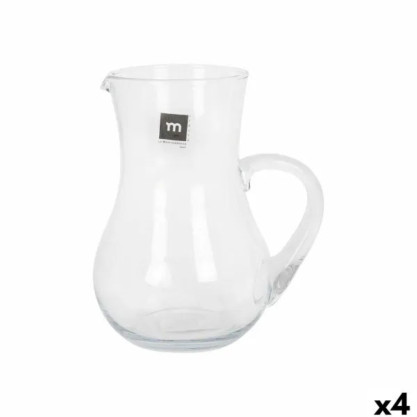 Кружка La Mediterránea Lombardia Cтекло 1,5 L (4 штук)