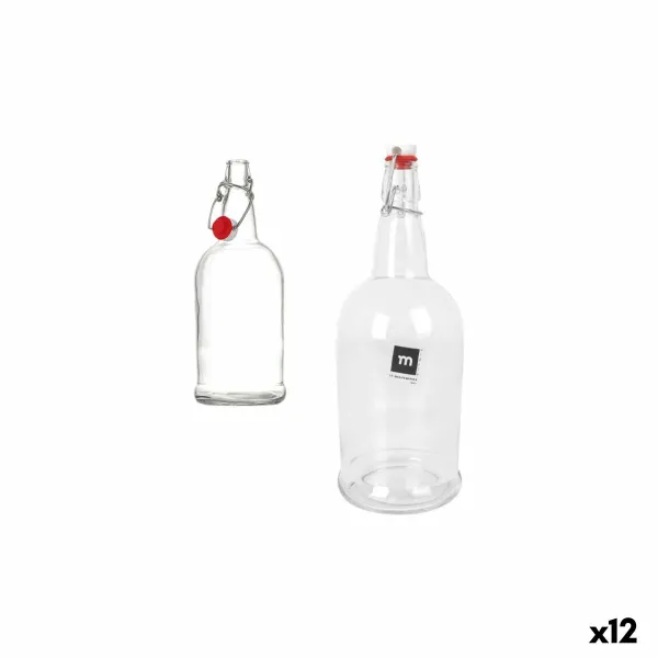 Стеклянная бутылка La Mediterránea 1 L (12 штук)