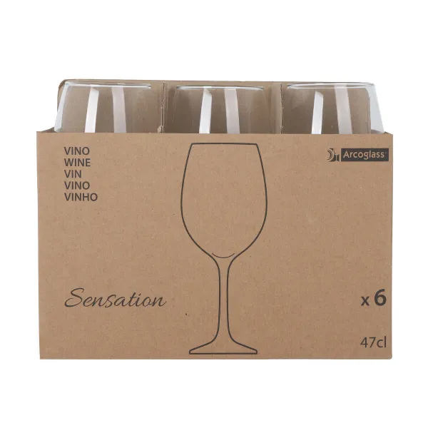 Veiniklaas Arcoglass SENSATION 470 ml (24 Ühikut)