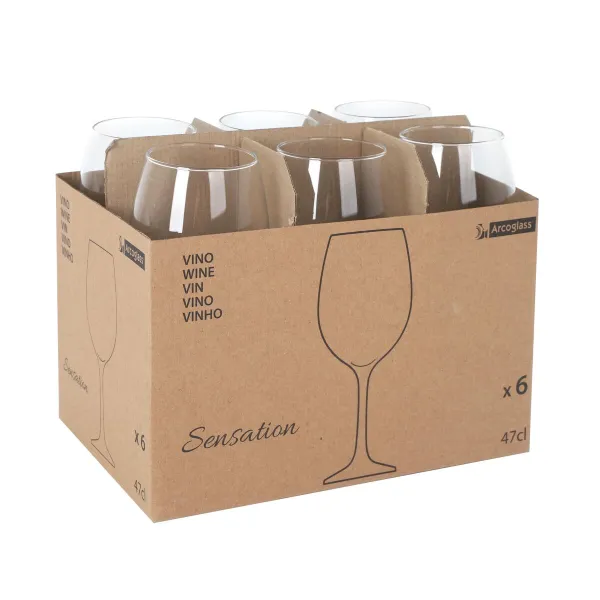Vīna glāze Arcoglass SENSATION 470 ml (24 gb.)