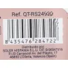 Hermētiska Pusdienu Kastīte Quttin Caurspīdīgs Taisnstūra 375 ml (12 gb.)