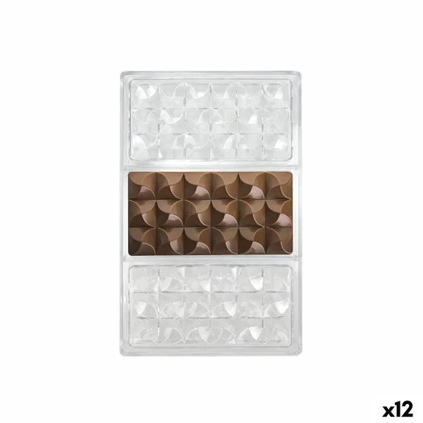 Kakkuvuoka Quttin CHOCOLATE 27,5 x 17,5 x 2,5 cm (12 osaa)