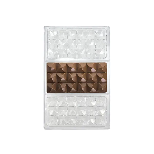Форма для выпечки Quttin CHOCOLATE 27,5 x 17,5 x 2,5 cm (12 штук)