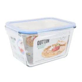 Судок Quttin Прямоугольный 2,35 L (6 штук)