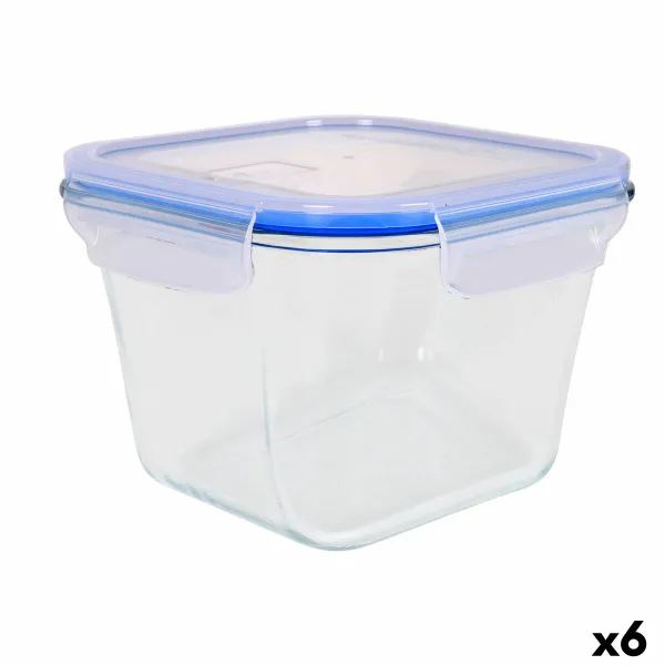 Судок Quttin Квадратный 1,8 L (6 штук)