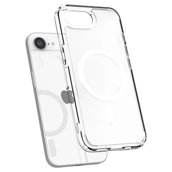 Spigen Ultra Hybrid Mag MagSafe - Case for iPhone 17e / 16e (Frost White)