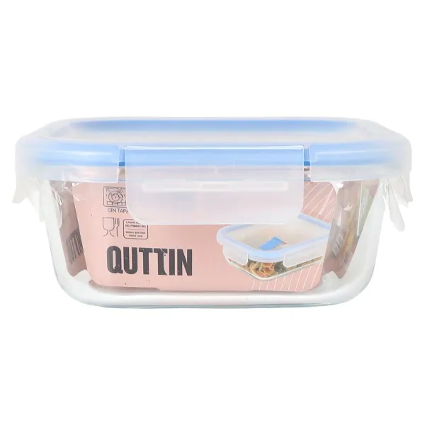 Герметичная коробочка для завтрака Quttin Boho Прозрачный 750 ml (6 штук)