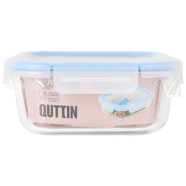 Герметичная коробочка для завтрака Quttin Boho Прозрачный 1,1 L (6 штук)