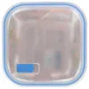 Hermetic Lunch Box Quttin Boho Transparent 1,1 L (6 Units)